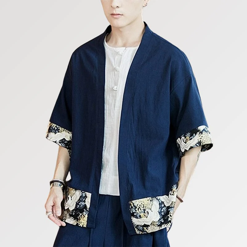 Kimono Style Shirt 'Arata  x Watanabe' - Image 4