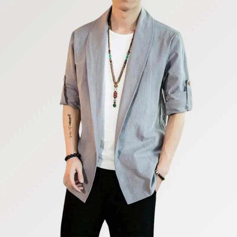 Kimono Suit Jacket Mens 'Shigeru' - Image 3