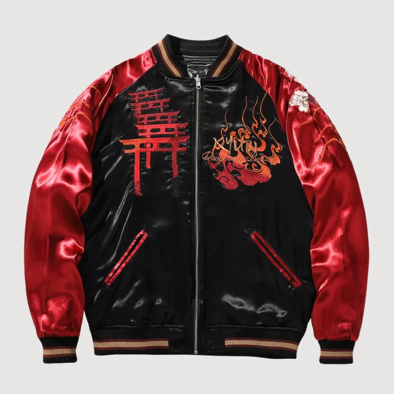 Kitsune Sukajan Jacket 'Akuma no Hana' - Image 2