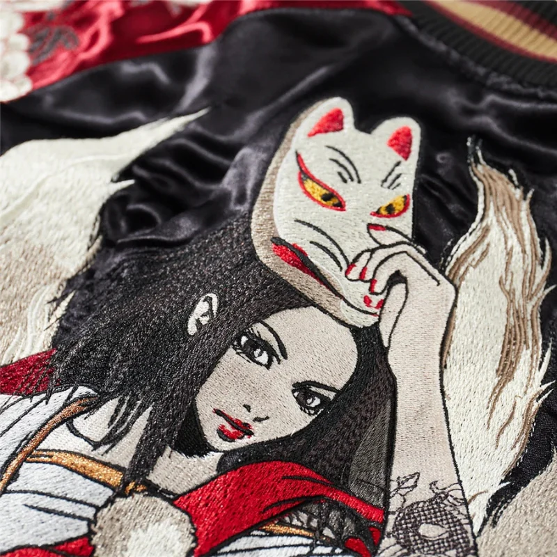 Kitsune Sukajan Jacket 'Akuma no Hana' - Image 4