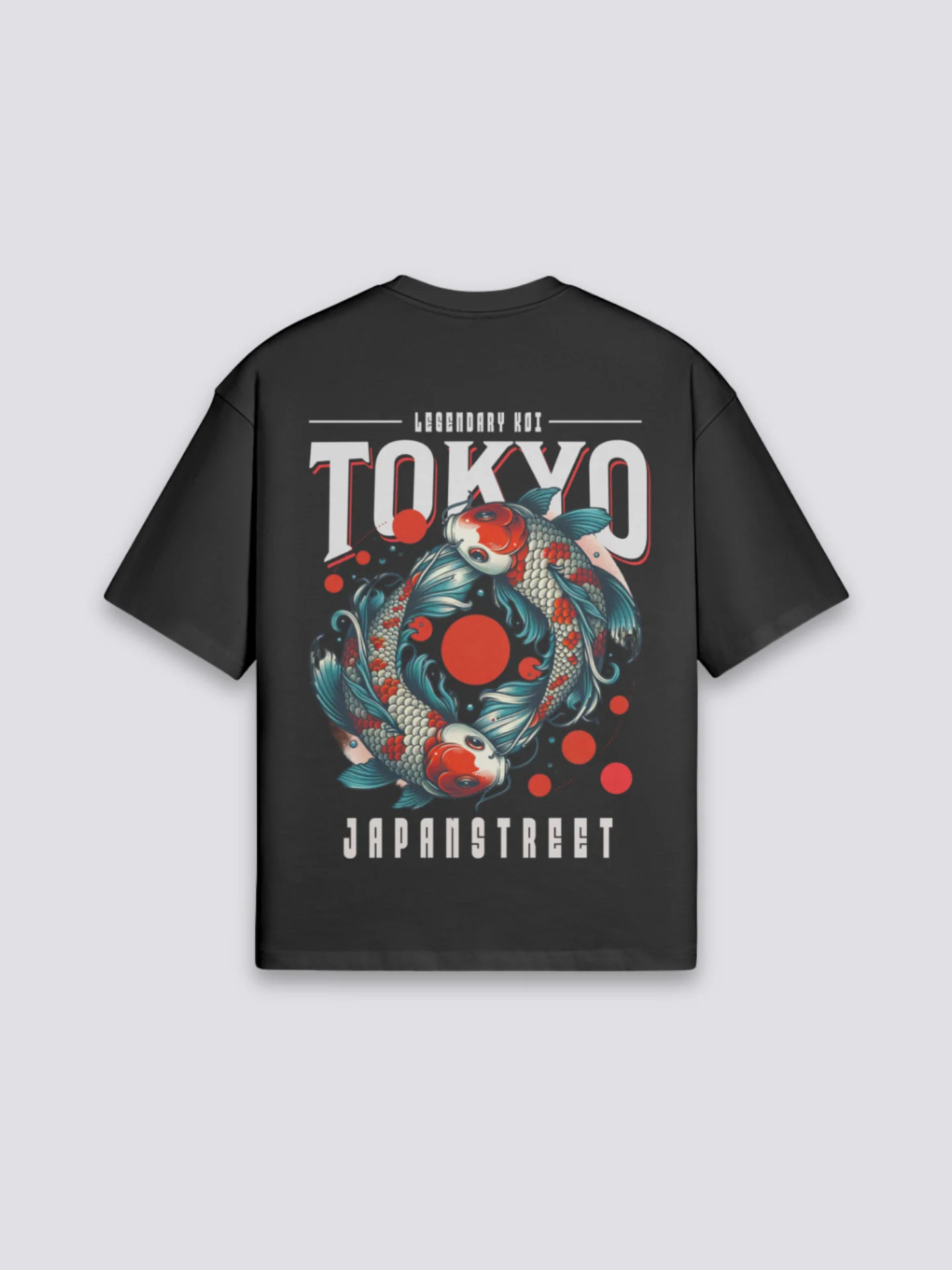 Koi Carp T-Shirt - フィッシュ - Image 2