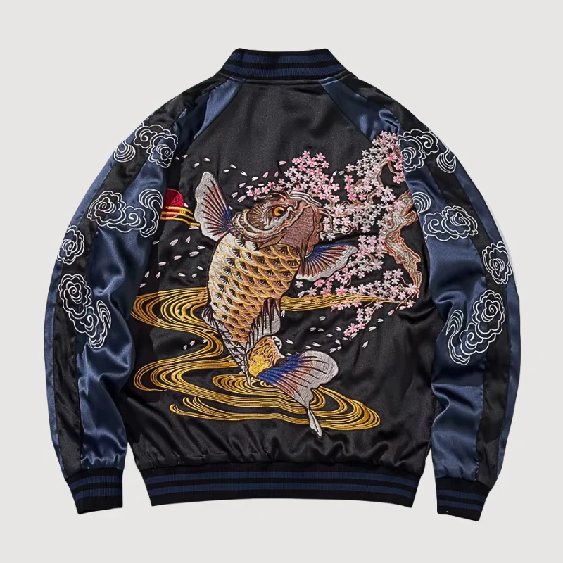 Koi Sukajan Jacket 'Hanami no Taki' - Image 2