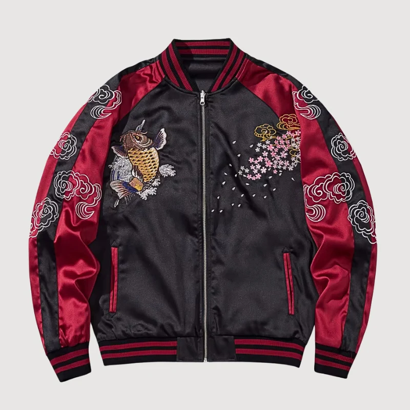 Koi Sukajan Jacket 'Hanami no Taki' - Image 3