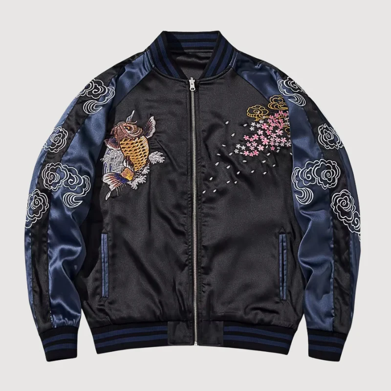 Koi Sukajan Jacket 'Hanami no Taki' - Image 4