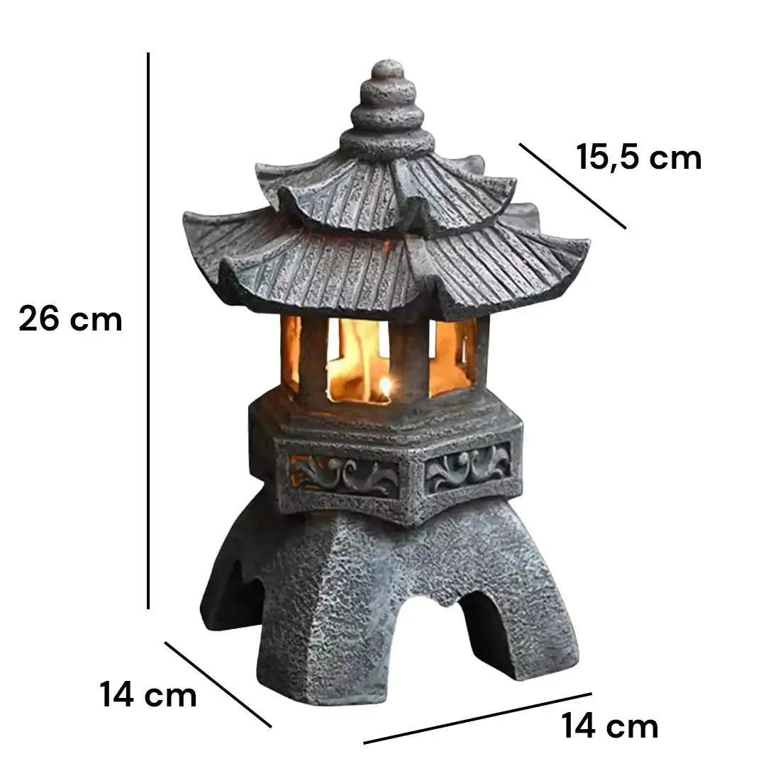 Japanese garden lantern - Image 4