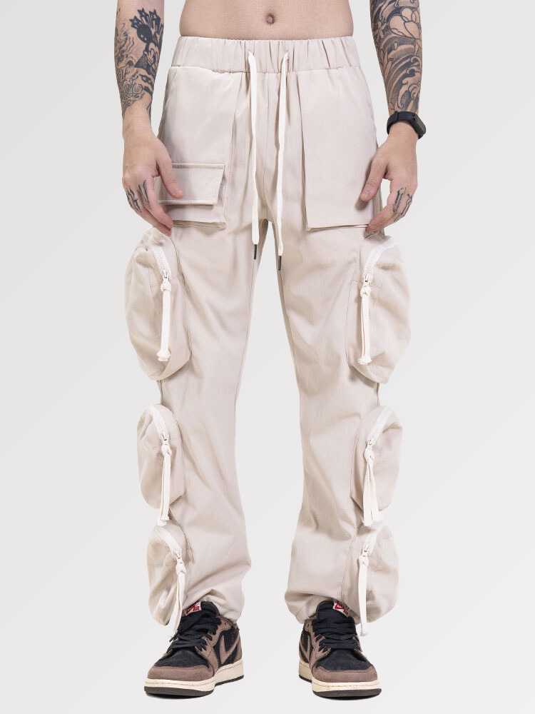 Light Beige Cargo Pants 'The Casual' - Image 2