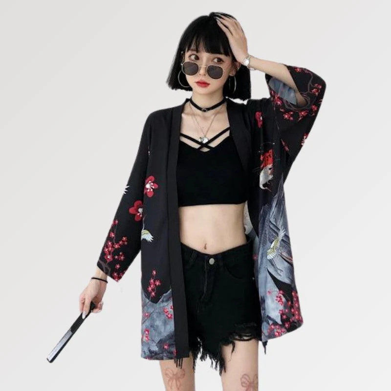 Lightweight Kimono Jacket 'Edo' - Image 4
