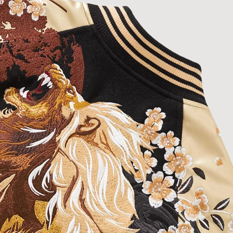 Lion Sukajan Jacket 'Kogane no Ikari' - Image 4