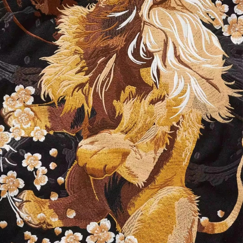 Lion Sukajan Jacket 'Kogane no Ikari' - Image 5
