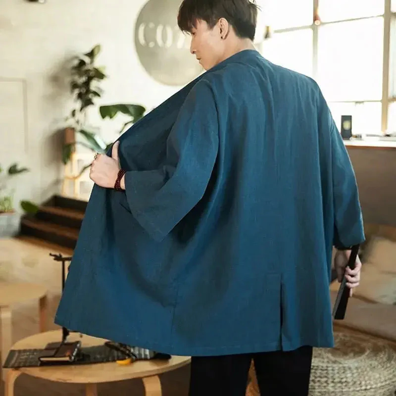 Long Kimono Jacket 'Takeo' - Image 3