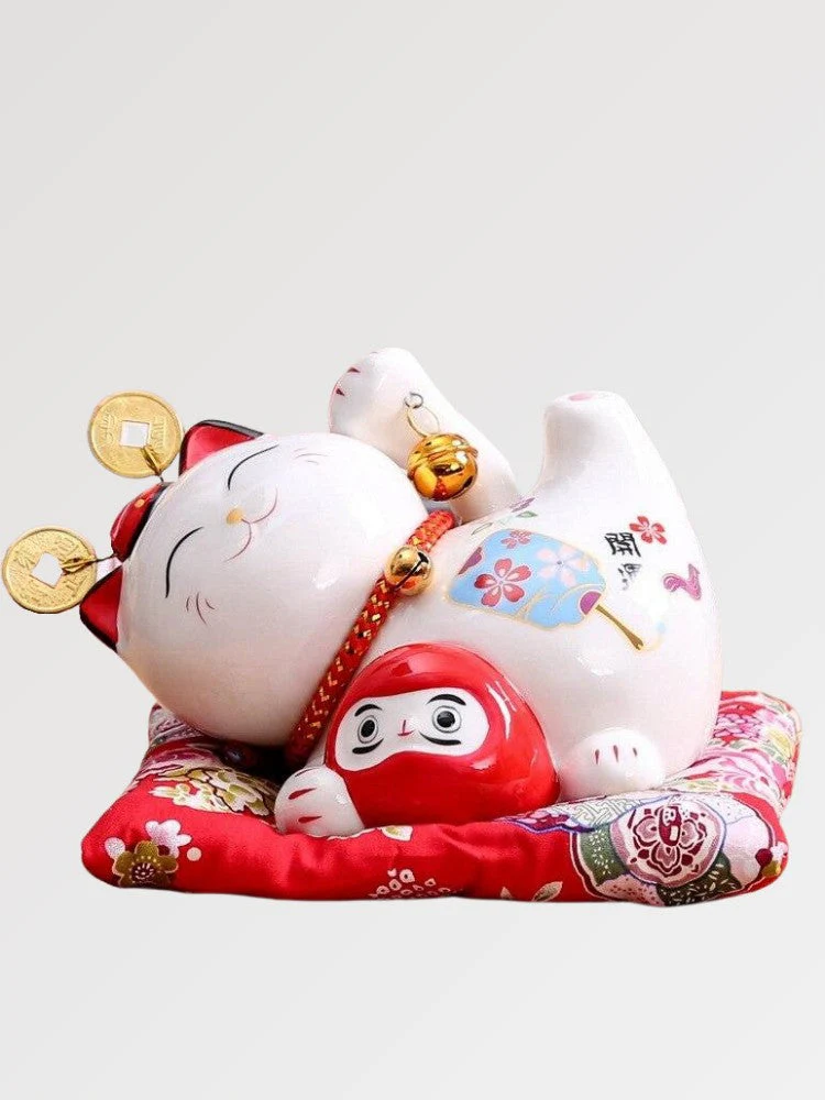 Maneki Neko Money box 'Daruma'