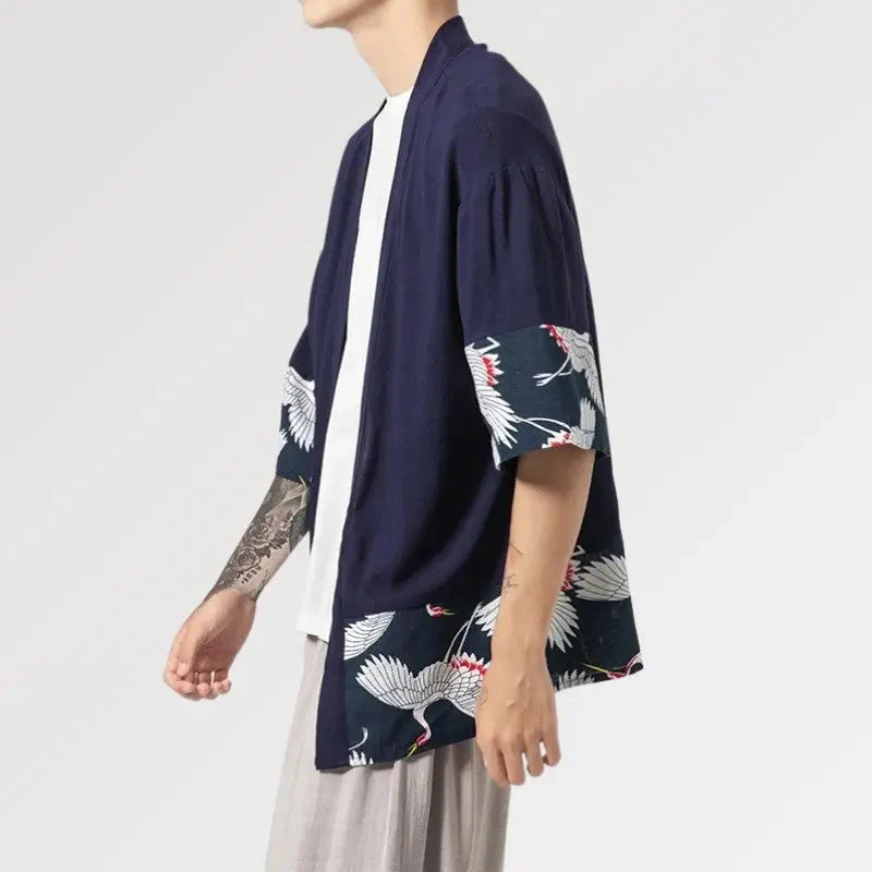 Men Kimono Cardigan 'Hisashi' - Image 2