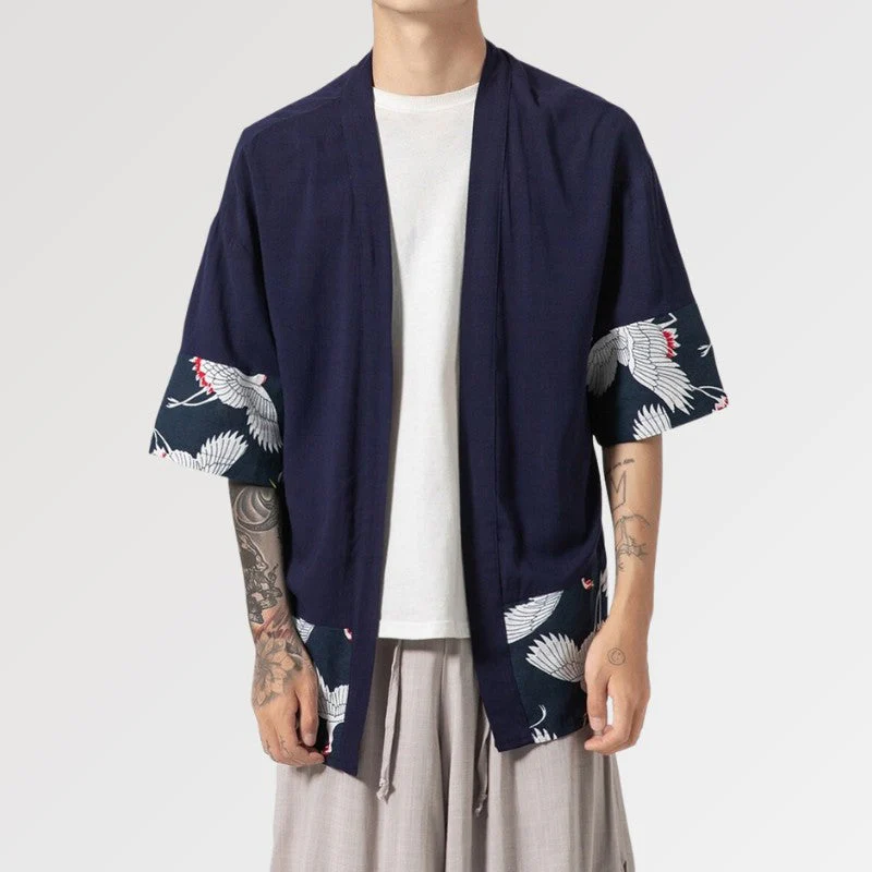 Men Kimono Cardigan 'Hisashi' - Image 3