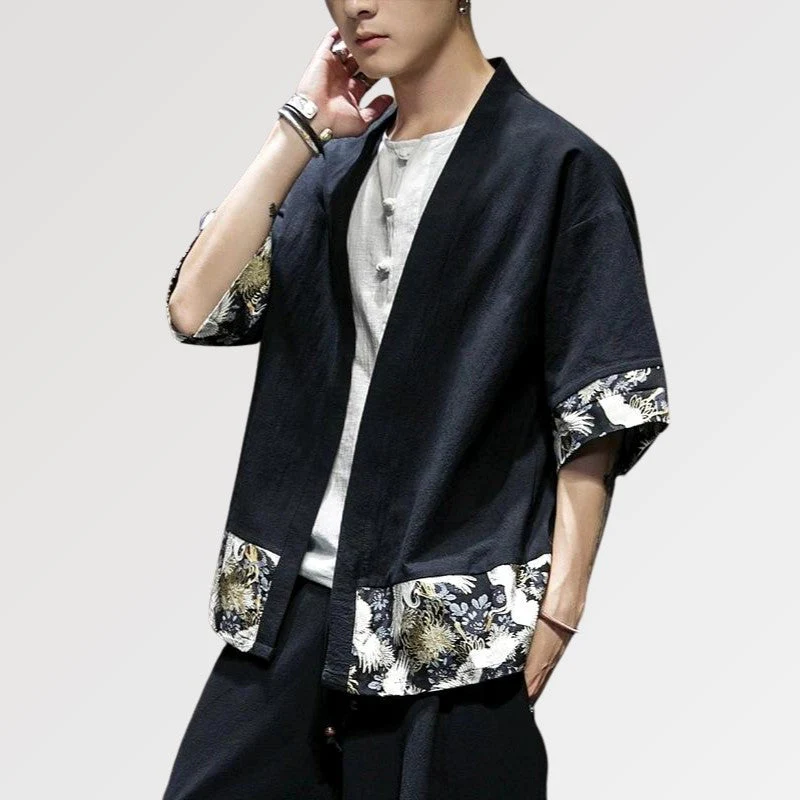Mens Kimono Shirt 'Arata x Watanabe' - Image 2