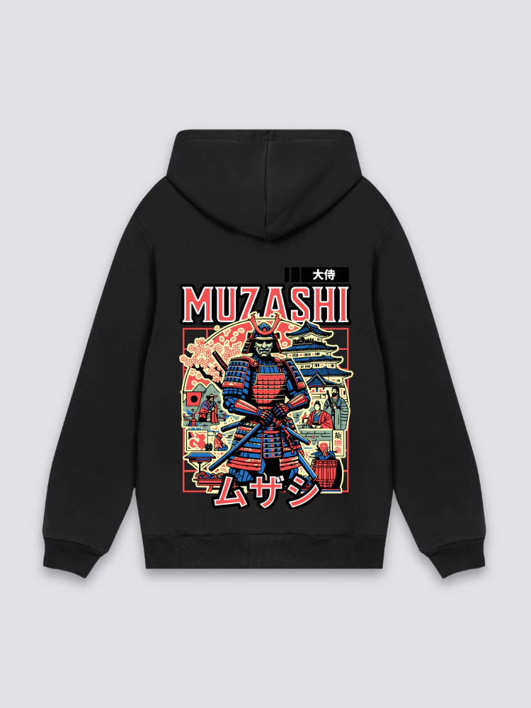 Old Japanese Hoodie - うきよえ