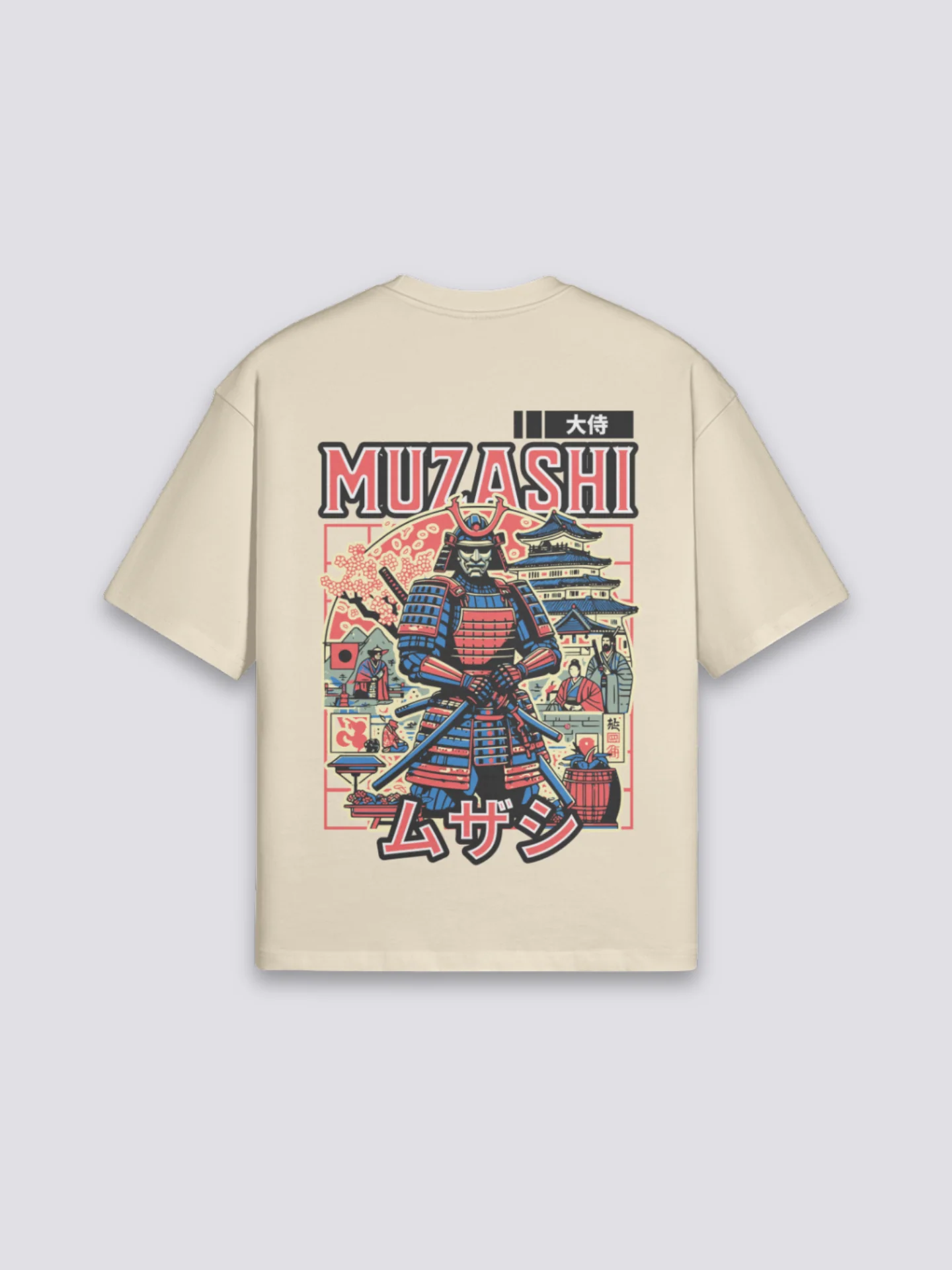 Old Japanese T-Shirt - うきよえ - Image 2
