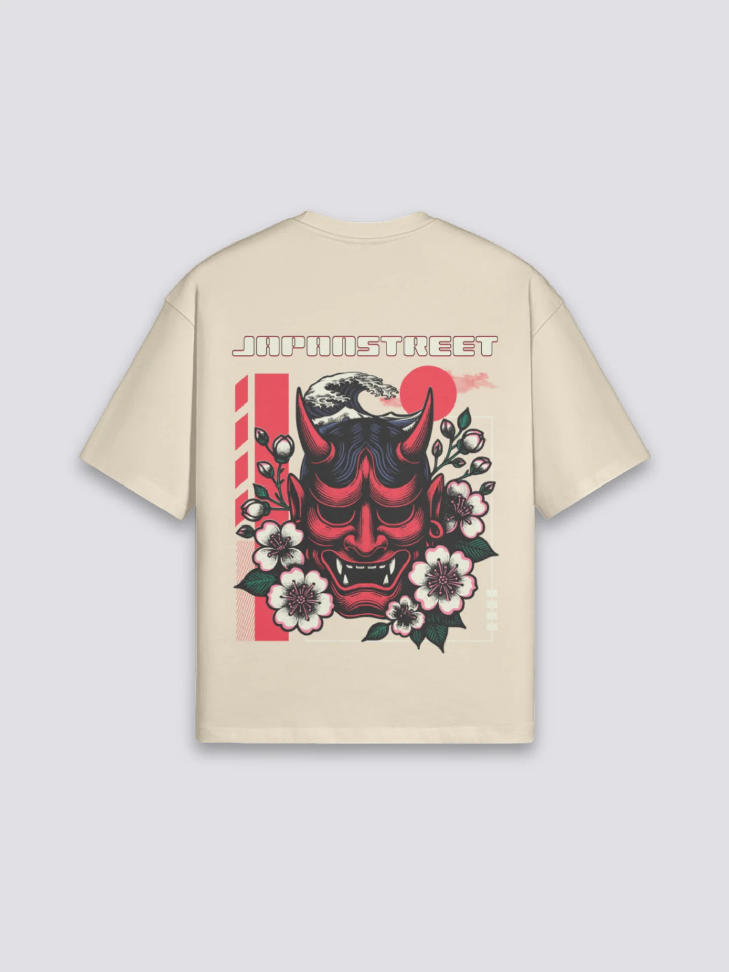 Oni Mask T-Shirt - デーモン - Image 3