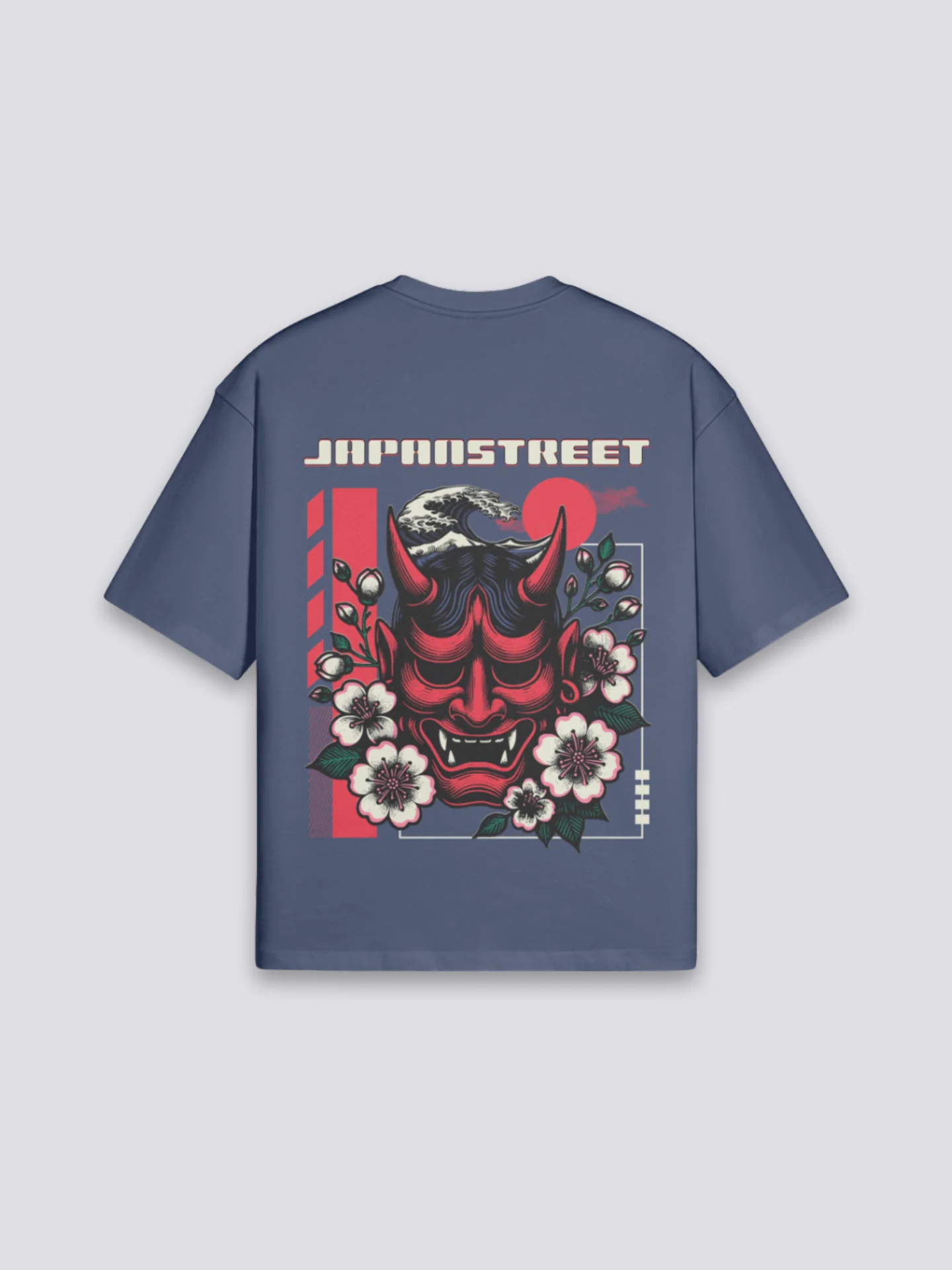 Oni Mask T-Shirt - デーモン - Image 4