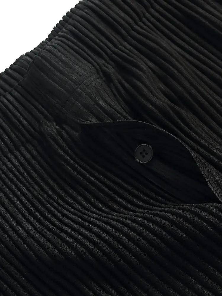 Pleated Pants Mens 'Ice Club' - Image 3