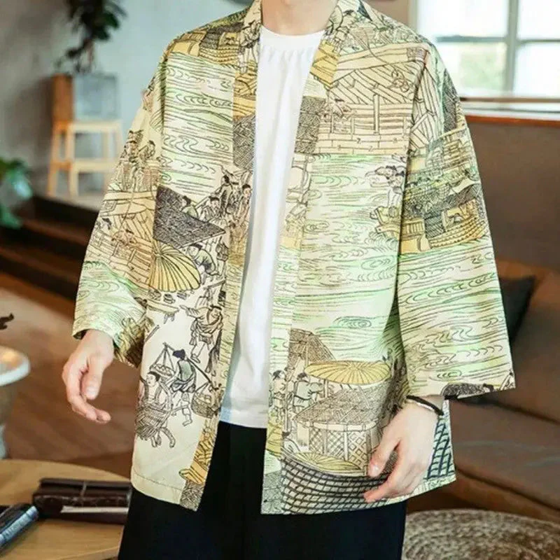 Printed Kimono Jacket 'Kaito Edition' - Image 2