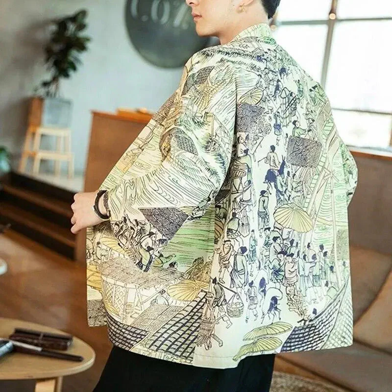 Printed Kimono Jacket 'Kaito Edition' - Image 3