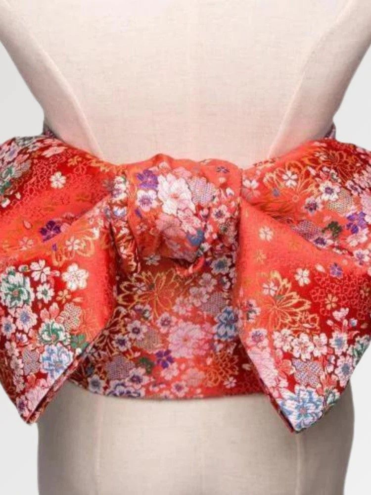 Red Obi Belt 'Shôchikubai - Image 3