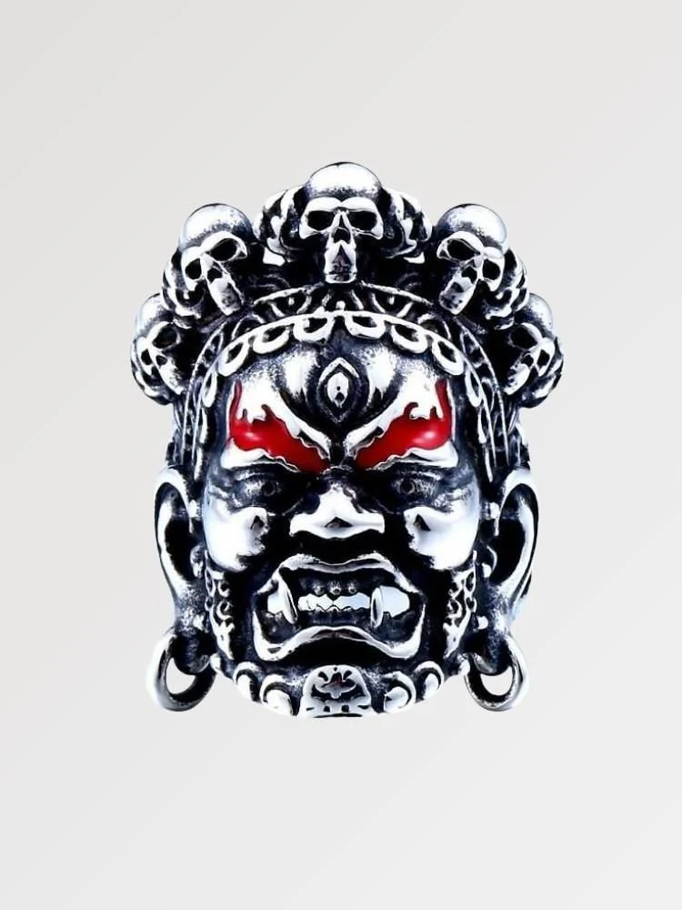 Shining' Hindu Steel Ring