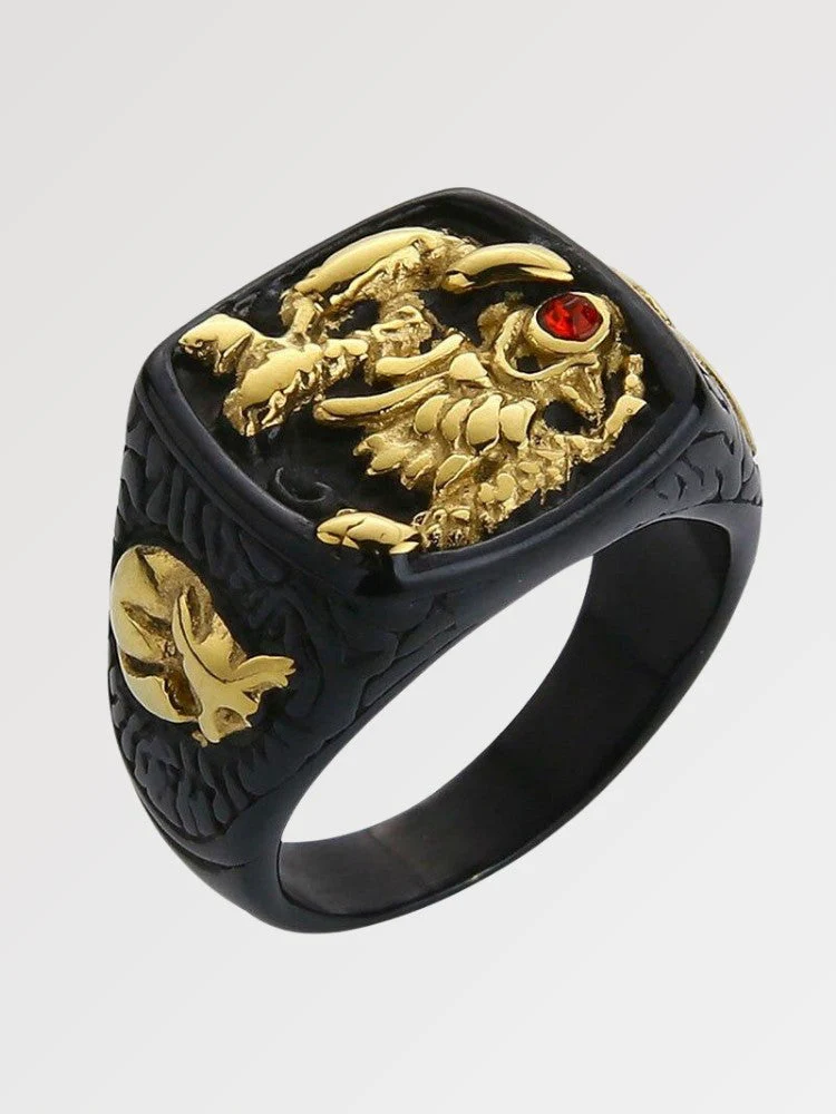 Japanese ring 'Chevalière' - Image 4