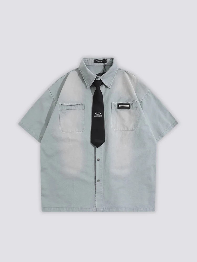Shirt with Tie - ネクタイ