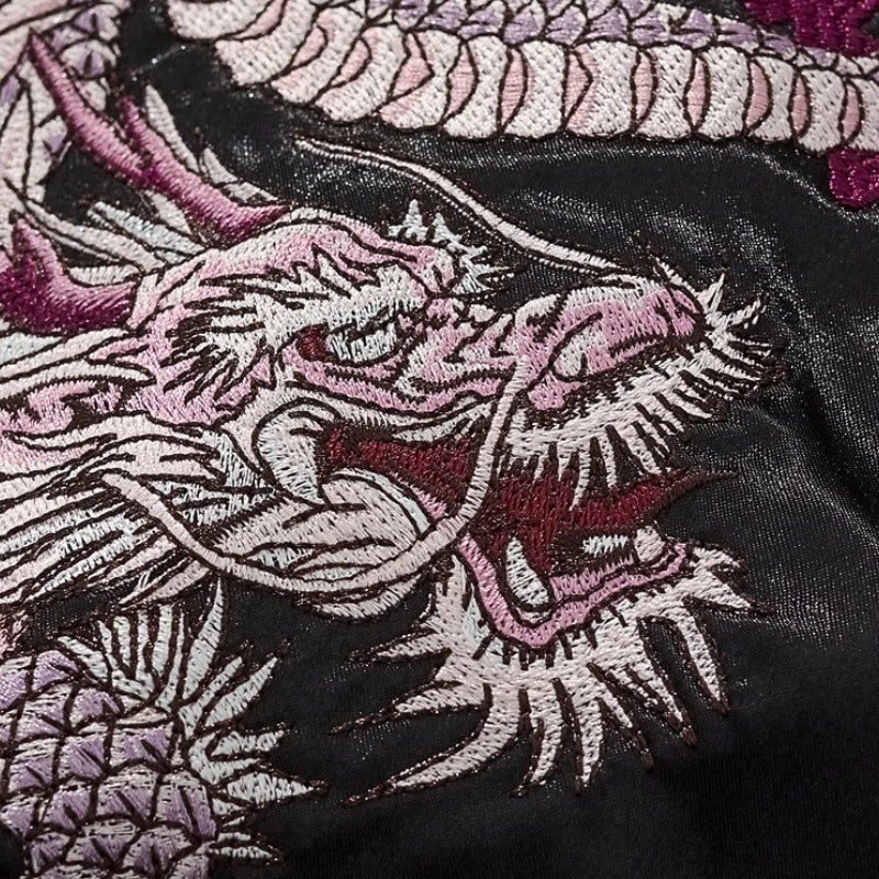 Sukajan Dragon Jacket 'Kokuryū Flame' - Image 3