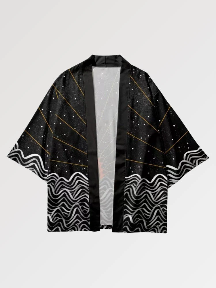 Traditional Haori 'Tsuki no Taiyo' - Image 2