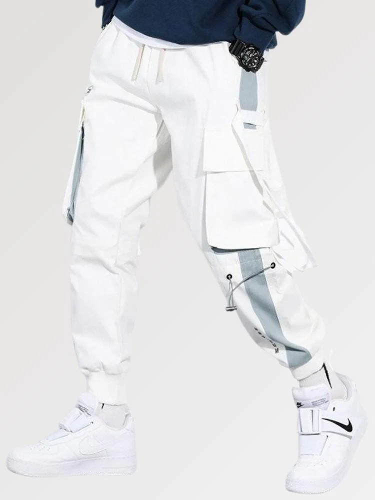 White Utility Cargo Pants 'Okaido Jense' - Image 2