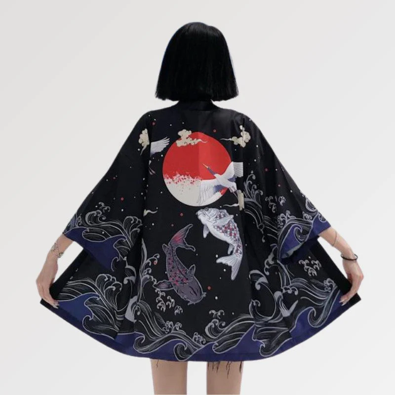 Women Kimono Jacket 'Miyuki