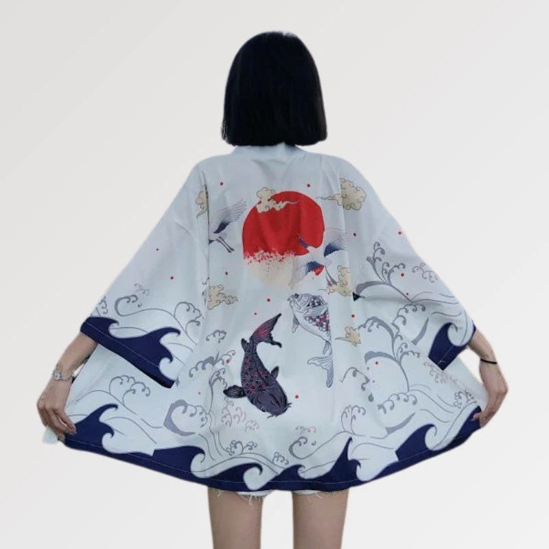 Women Kimono Jacket 'Miyuki - Image 2