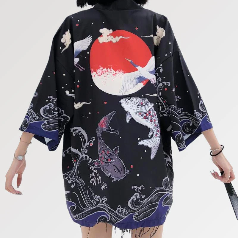 Women Kimono Jacket 'Miyuki - Image 6