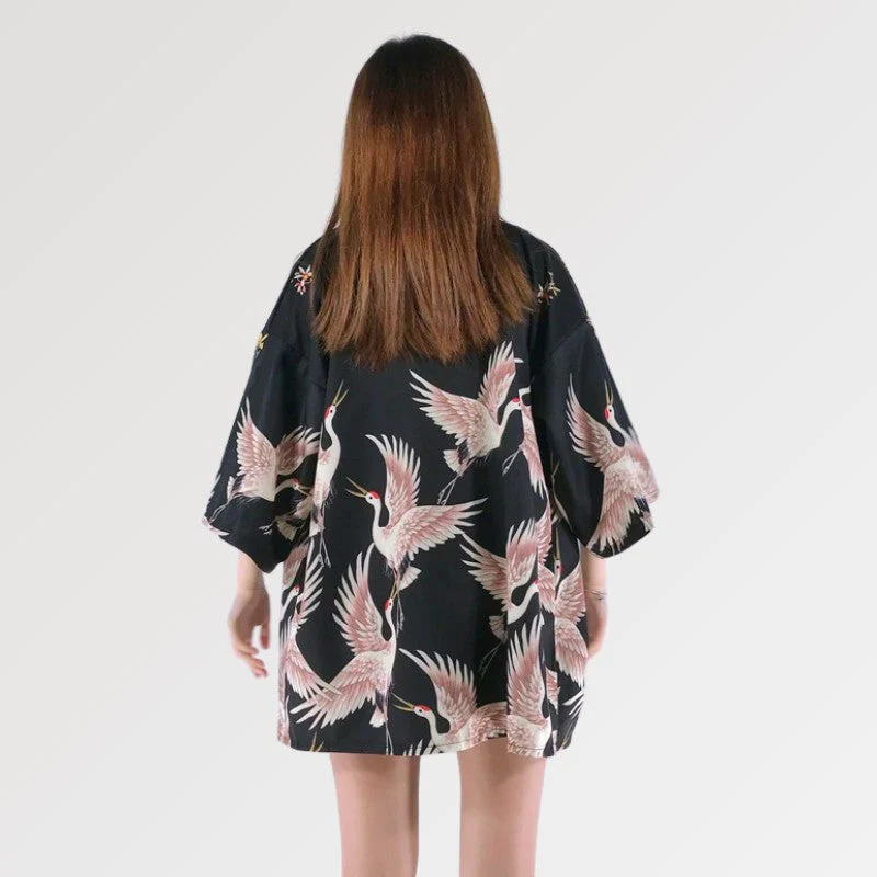 Women's Short Kimono Jacket 'Annaki' - Image 2