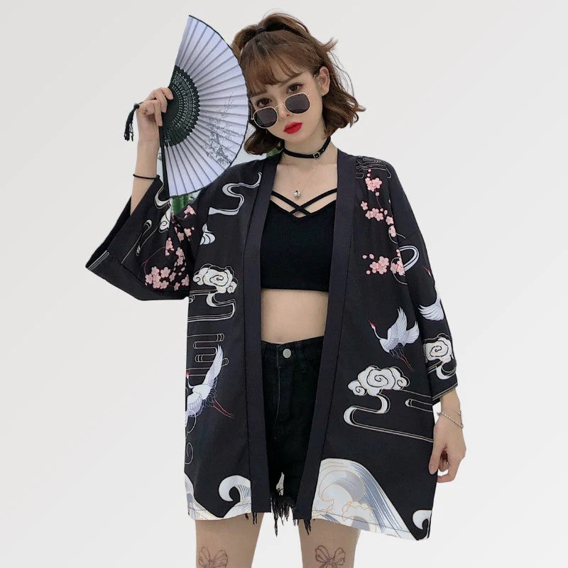 Women's Silk Kimono Jacket 'Osaka' - Image 3
