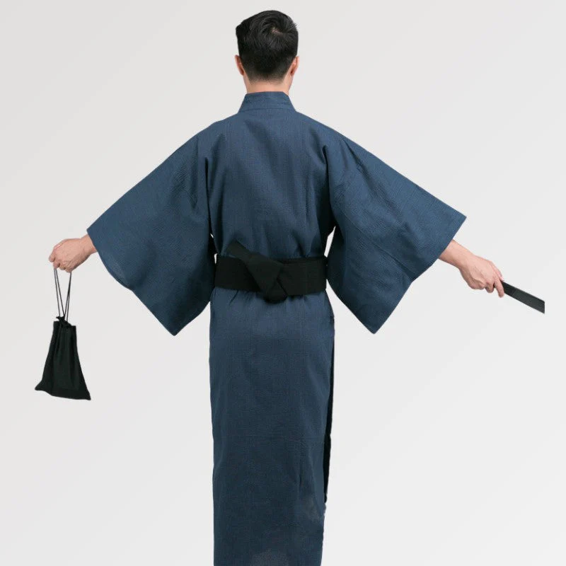 Japanese Men's Yukata 'Kurayoshi' - Image 3