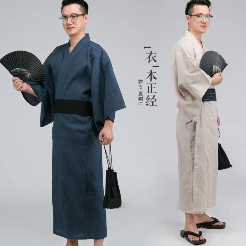 Japanese Men's Yukata 'Kurayoshi' - Image 4
